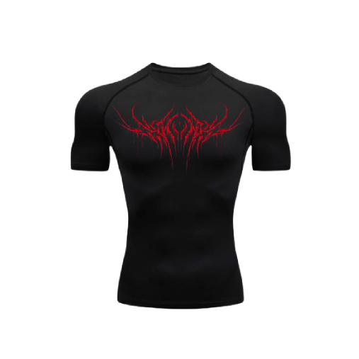 blood curse compression shirt