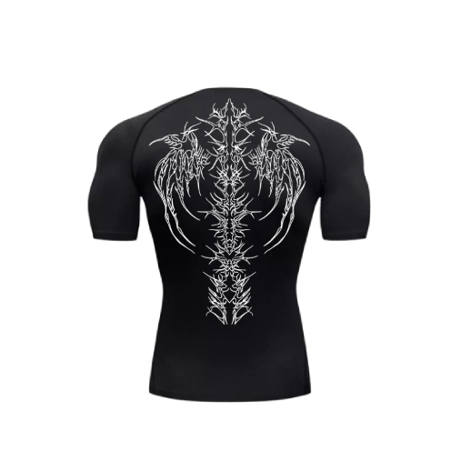 hunters curse compression shirt