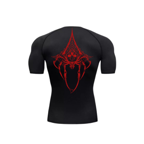 blood spider king compression shirt