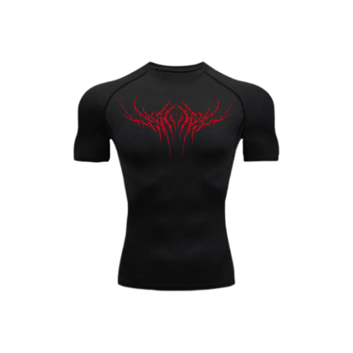 blood curse compression shirt